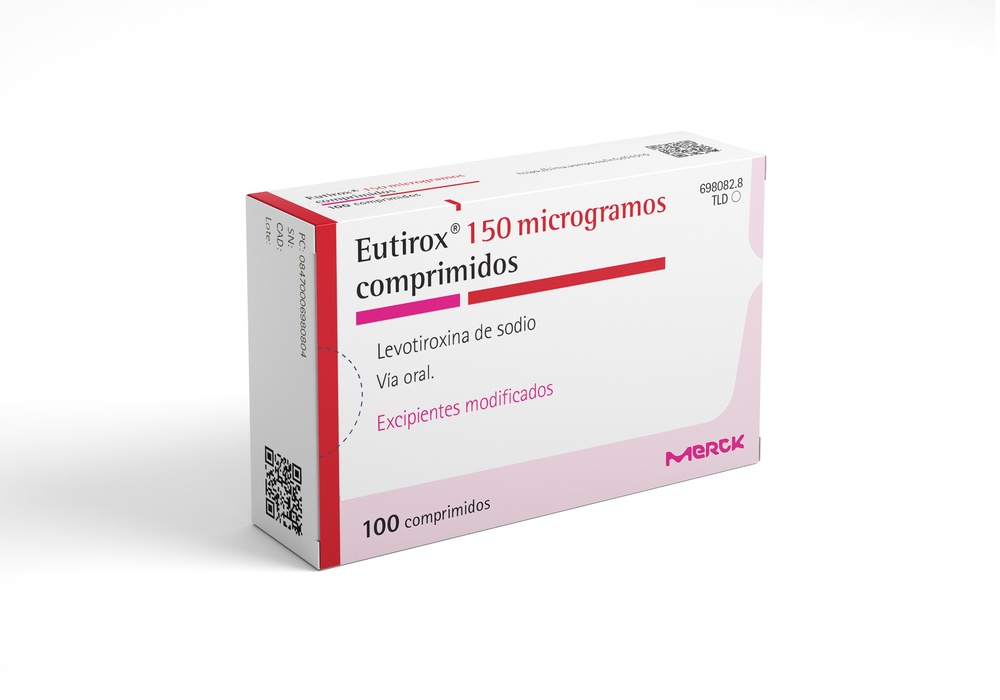 EUTIROX 150 microgramas COMPRIMIDOS