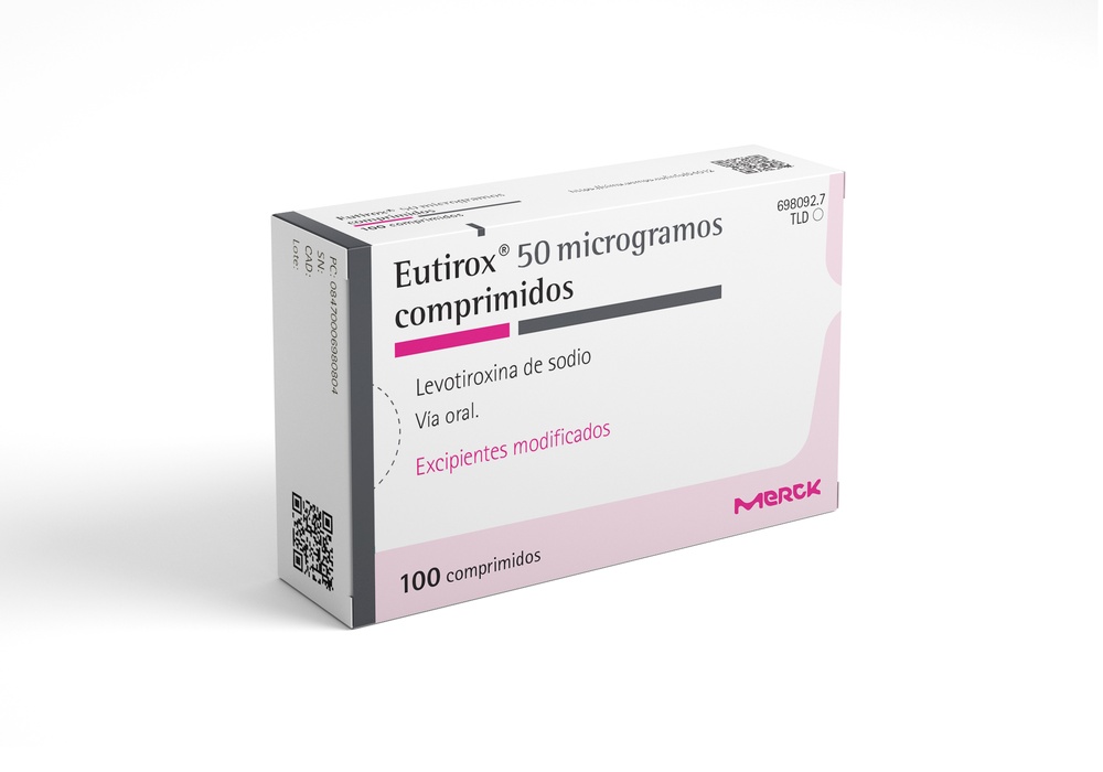 EUTIROX 50 microgramas COMPRIMIDOS