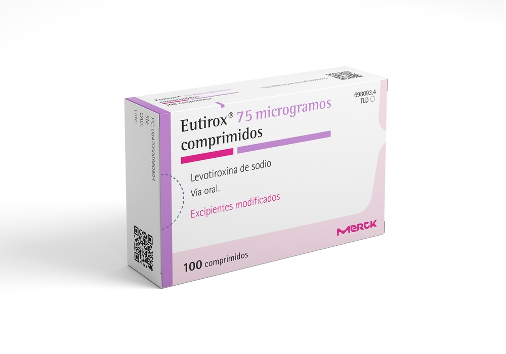 EUTIROX 75 microgramas COMPRIMIDOS