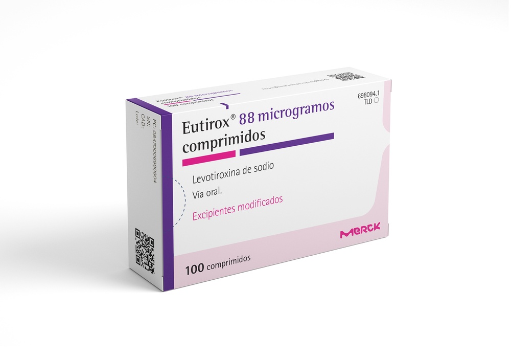 EUTIROX 88 microgramas COMPRIMIDOS