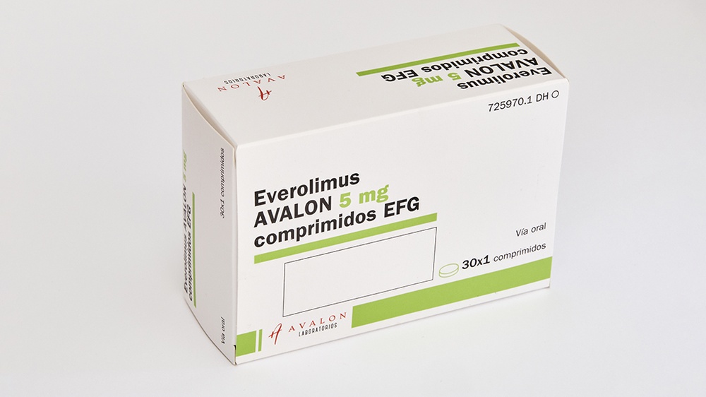 EVEROLIMUS AVALON 5 mg COMPRIMIDOS
