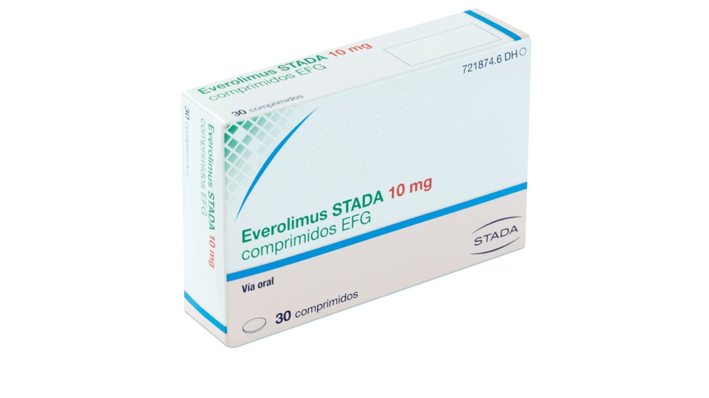EVEROLIMUS STADA 10 mg COMPRIMIDOS