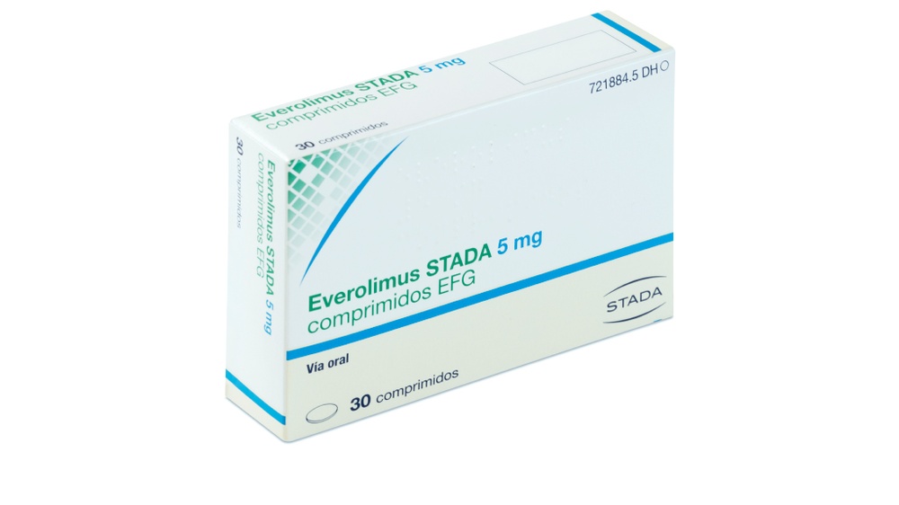 EVEROLIMUS STADA 5 mg COMPRIMIDOS