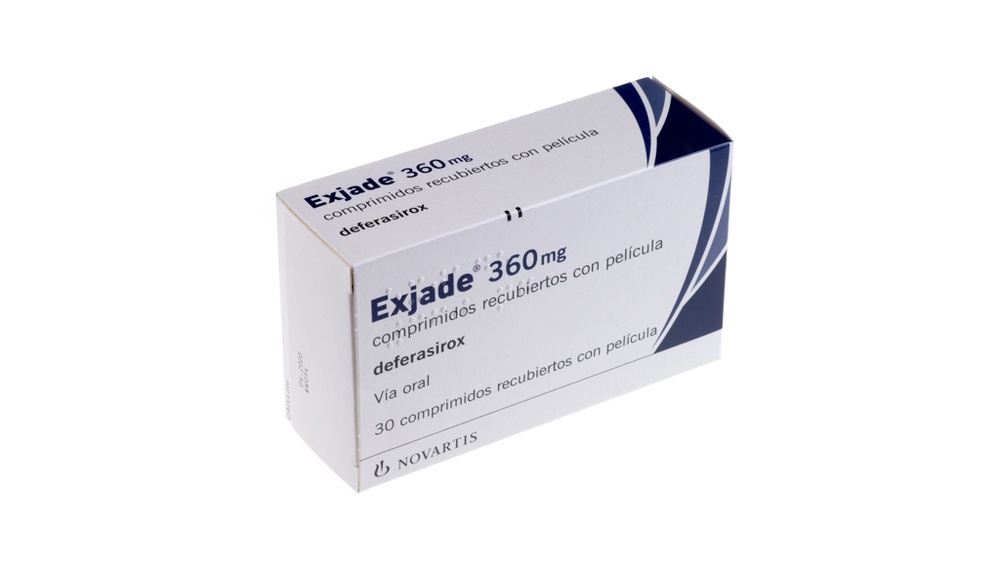 EXJADE 360 mg COMPRIMIDOS REVESTIDOS POR PELÍCULA