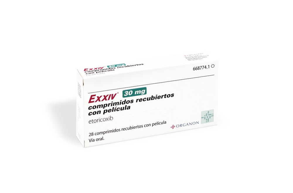 EXXIV 30 mg COMPRIMIDOS REVESTIDOS POR PELÍCULA