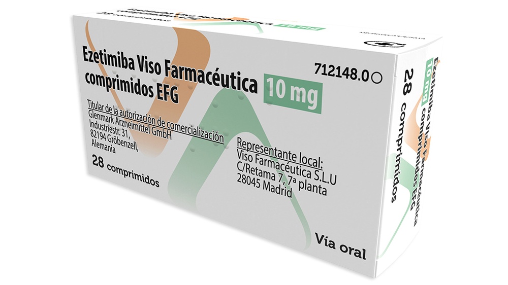 EZETIMIBA VISO FARMACEUTICA 10 mg COMPRIMIDOS