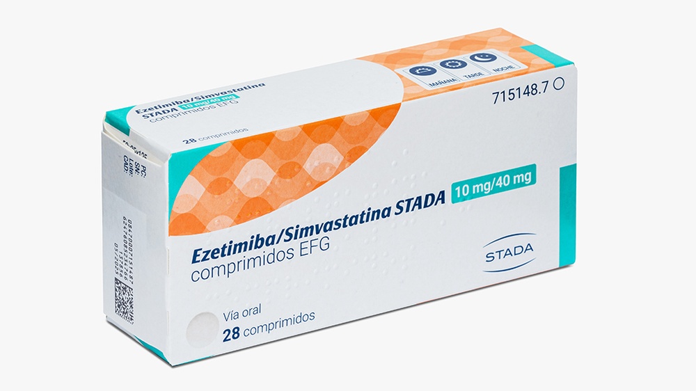 EZETIMIBA/SIMVASTATINA STADA 10 mg/40 mg COMPRIMIDOS