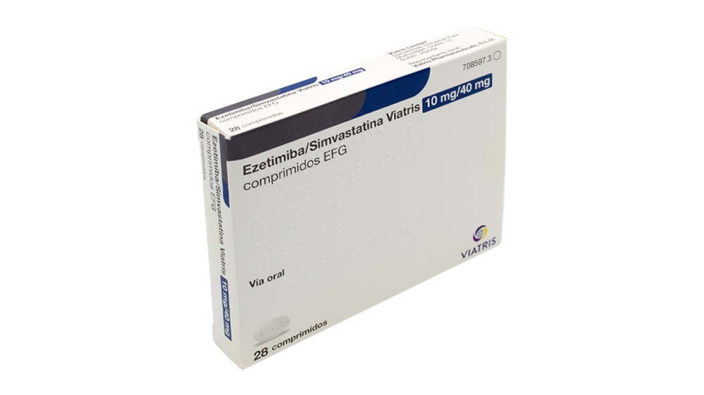 EZETIMIBA/SIMVASTATINA VIATRIS 10 mg/40 mg COMPRIMIDOS