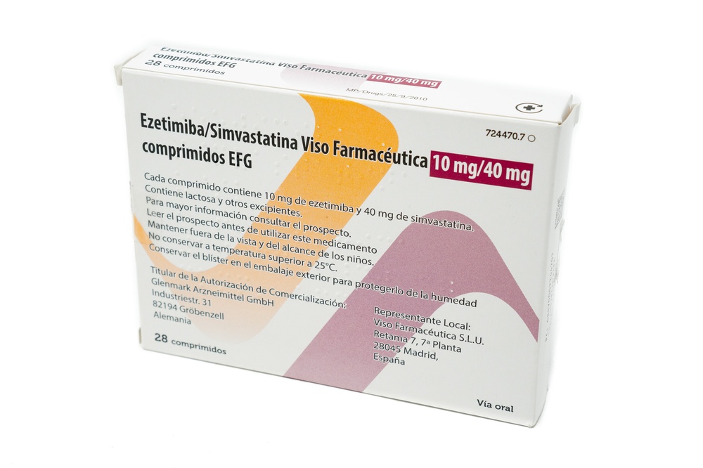 EZETIMIBA/SIMVASTATINA VISO FARMACEUTICA 10 mg/40 mg COMPRIMIDOS