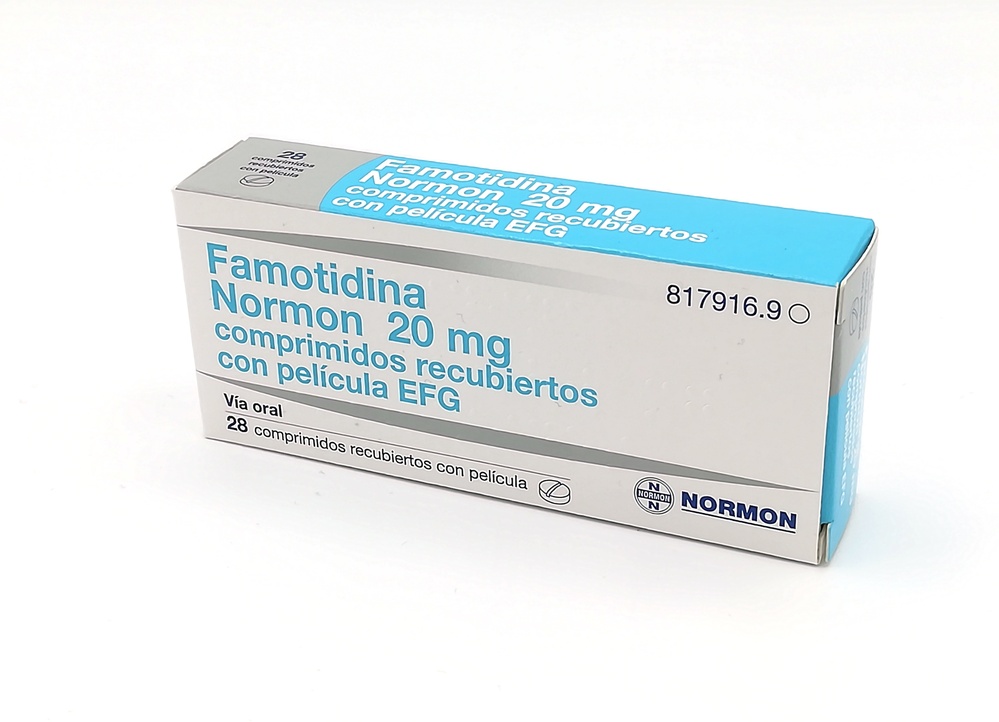 FAMOTIDINA NORMON 20 mg COMPRIMIDOS REVESTIDOS POR PELÍCULA
