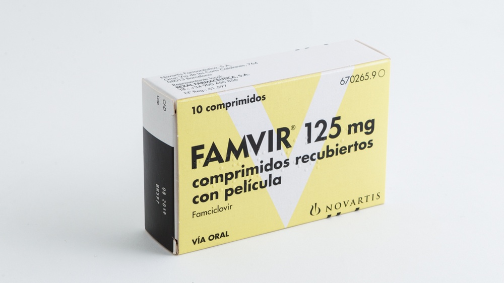 FAMVIR 125 mg COMPRIMIDOS REVESTIDOS POR PELÍCULA