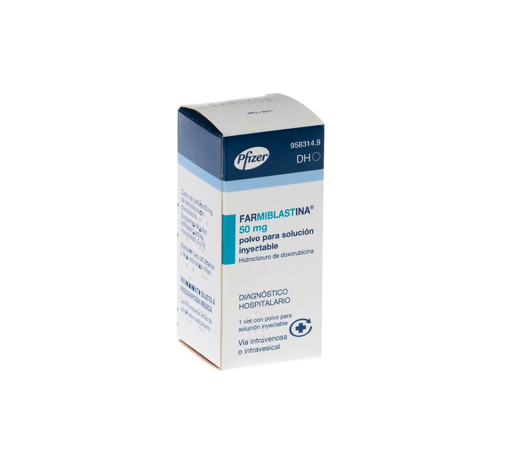FARMIBLASTINA 50 mg PÓ PARA SOLUÇÃO INJETÁVEL
