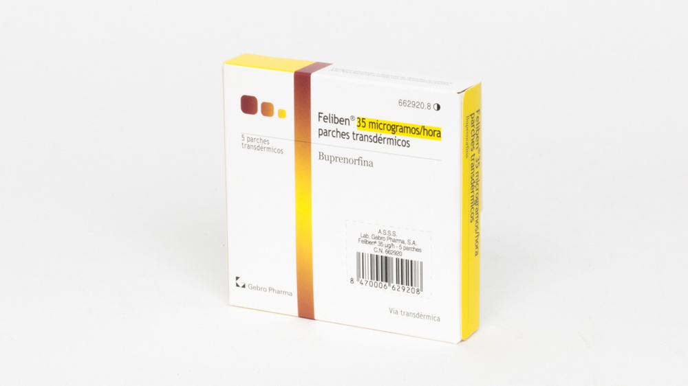FELIBEN 35 microgramas/HORA PACHES TRANSDÉRMICOS