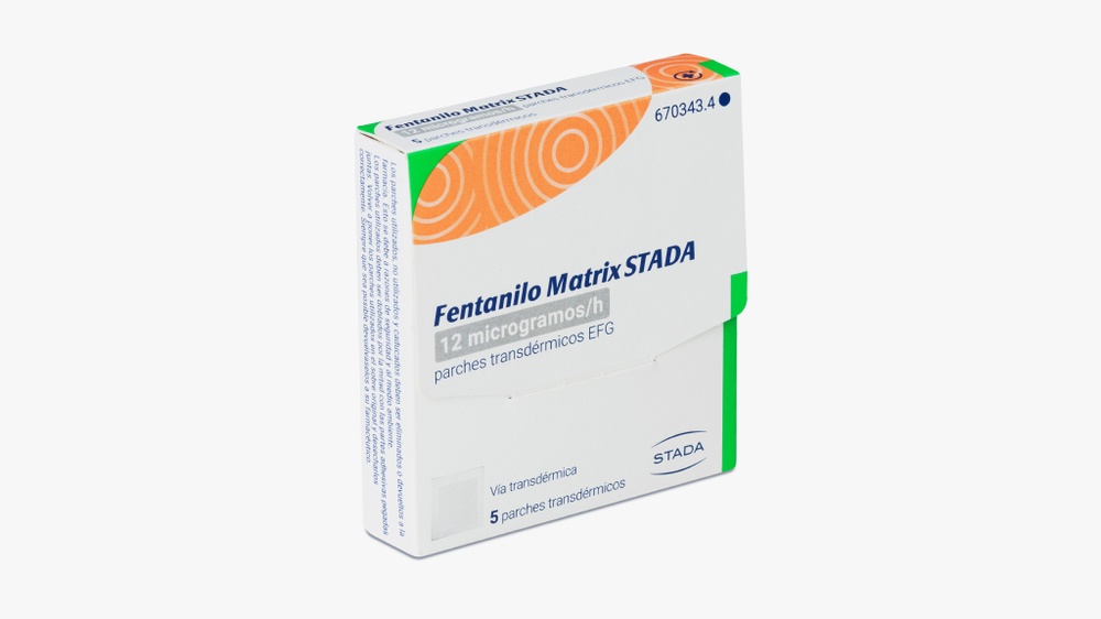 FENTANIL MATRIX STADA 12 microgramas/hora Adesivos Transdérmicos