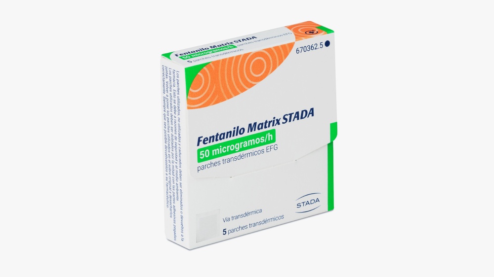 FENTANIL MATRIX STADA 50 microgramas/hora PENSA TRANSPÉRMICA