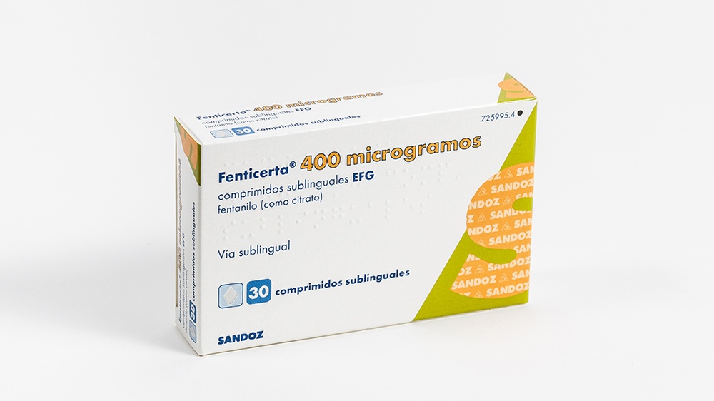 FENTICERTA 400 microgramas COMPRIMIDOS SUBLINGUAIS