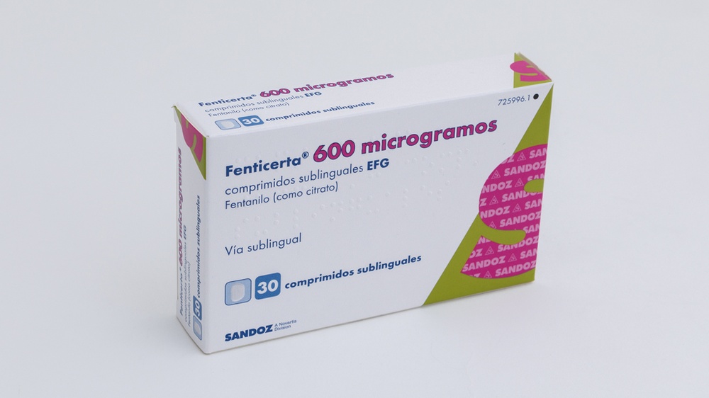 FENTICERTA 600 microgramas COMPRIMIDOS SUBLINGUAIS