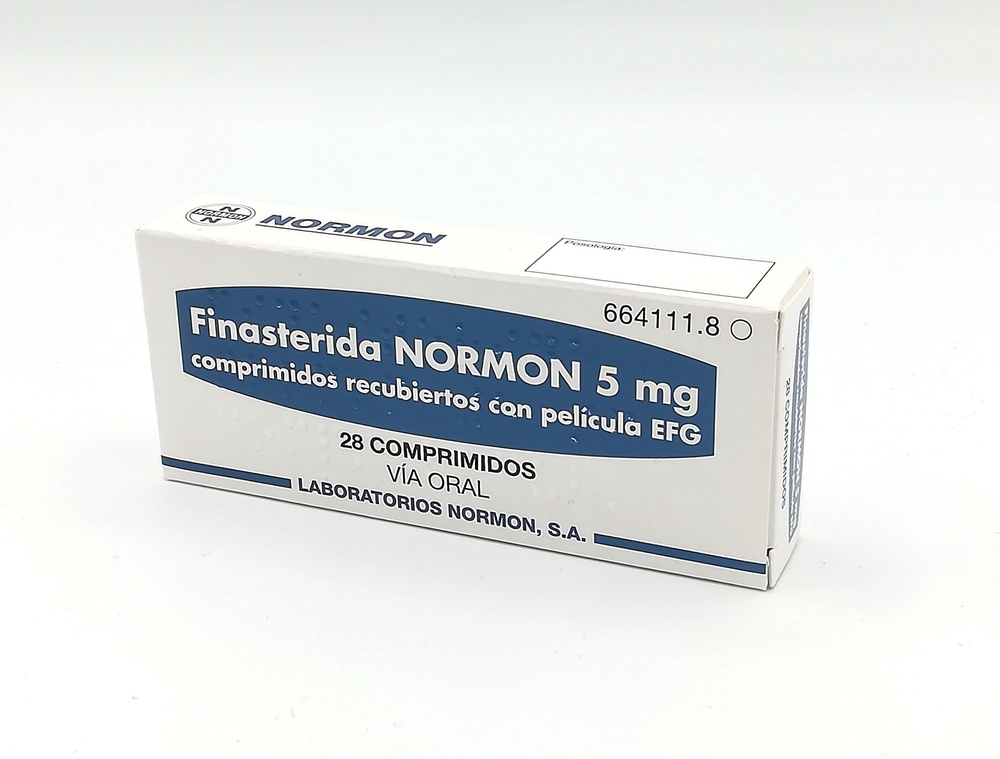 FINASTERIDA NORMON 5 mg COMPRIMIDOS REVESTIDOS POR PELÍCULA
