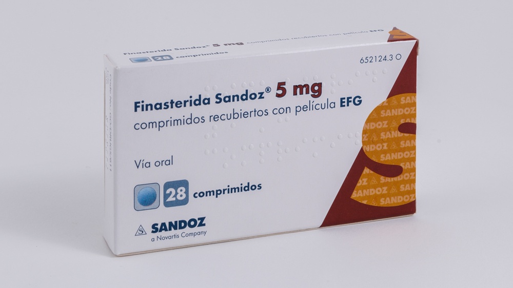 FINASTERIDA SANDOZ 5 mg COMPRIMIDOS REVESTIDOS POR PELÍCULA
