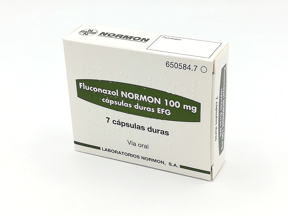 FLUCONAZOL NORMON 100 mg CÁPSULAS DURAS