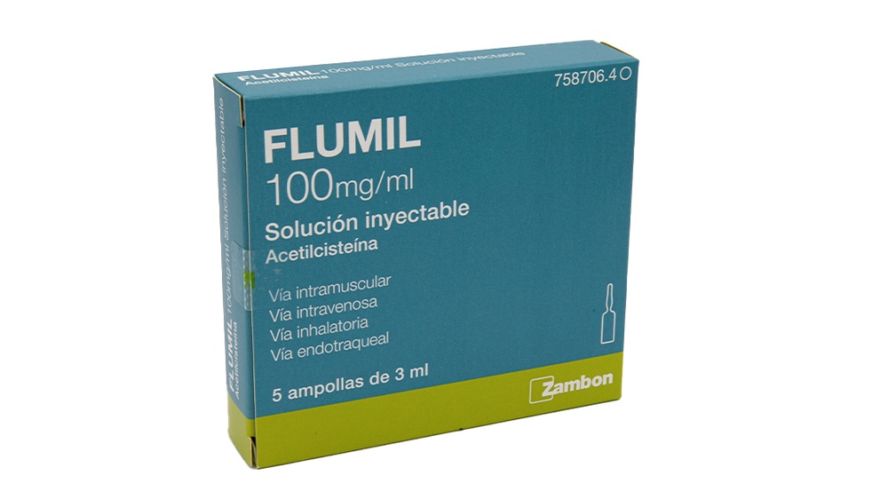 FLUMIL 100 mg/mL Solução Injectável