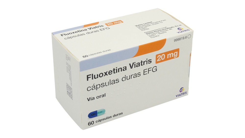 FLUOXETINA VIATRIS 20 mg CÁPSULAS DURAS
