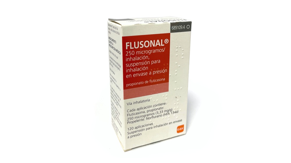 FLUSONAL 250 microgramas/inalação, suspensão para inalação em embalagem pressurizada