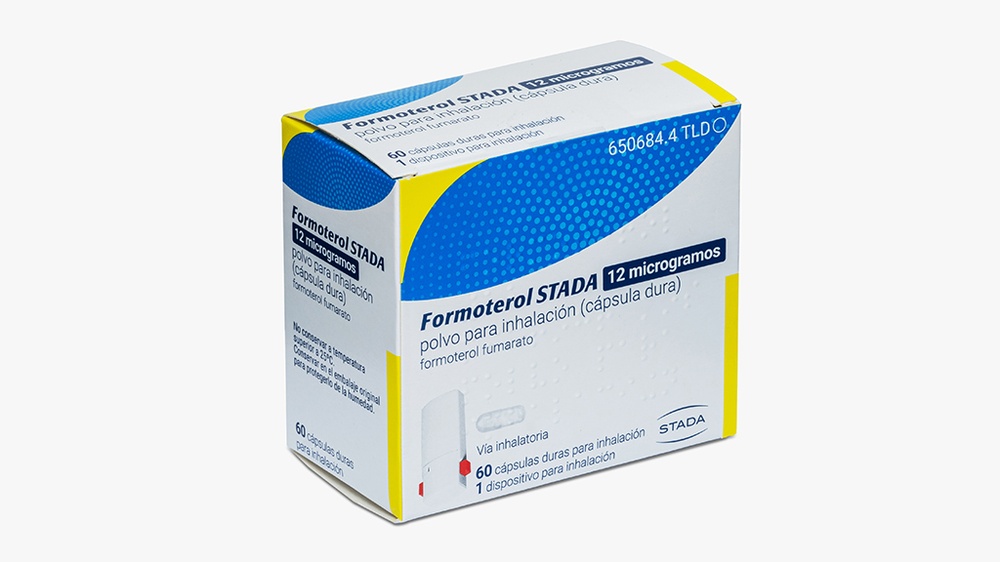 FORMOTEROL STADA 12 microgramas pó para inalação (cápsula dura)