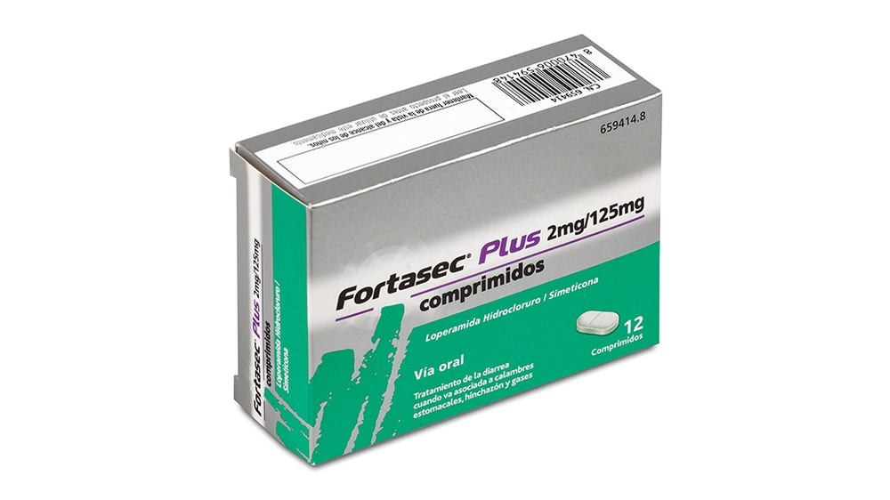 FORTASEC PLUS 2 mg / 125 mg COMPRIMIDOS
