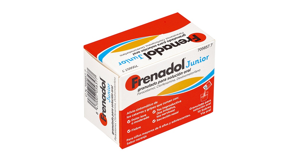 FRENADOL JUNIOR GRANULADO PARA SOLUÇÃO ORAL