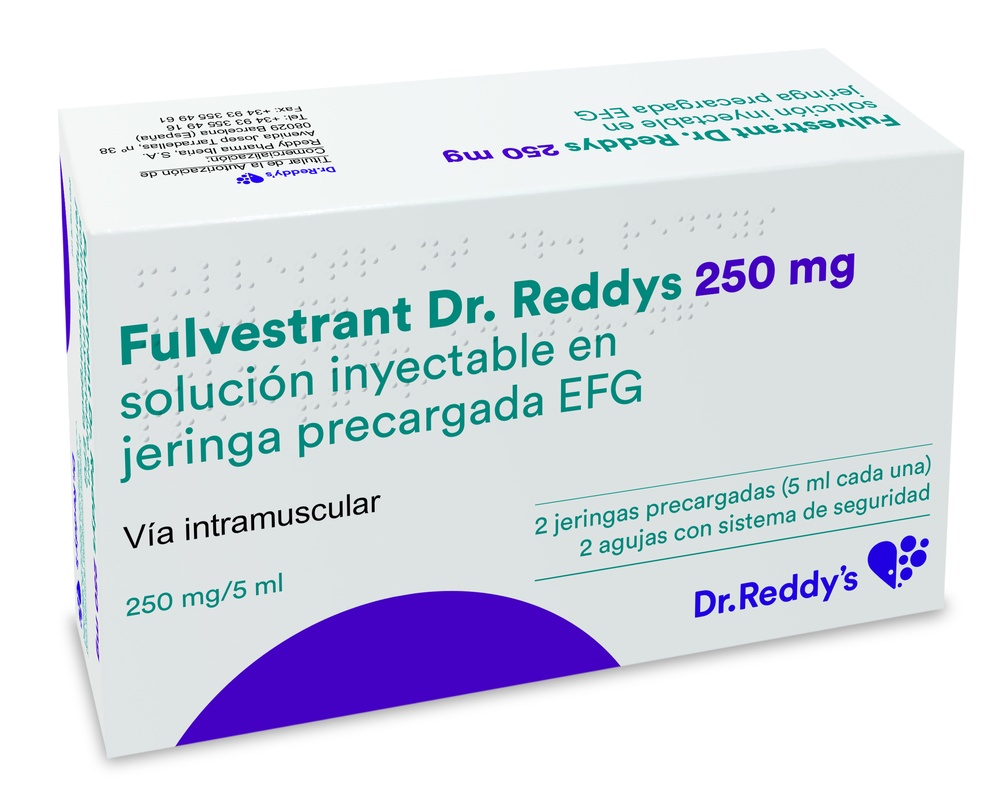 FULVESTRANT DR. REDDYS 250 mg SOLUÇÃO INJETÁVEL EM SERINGA PREENCHIDA