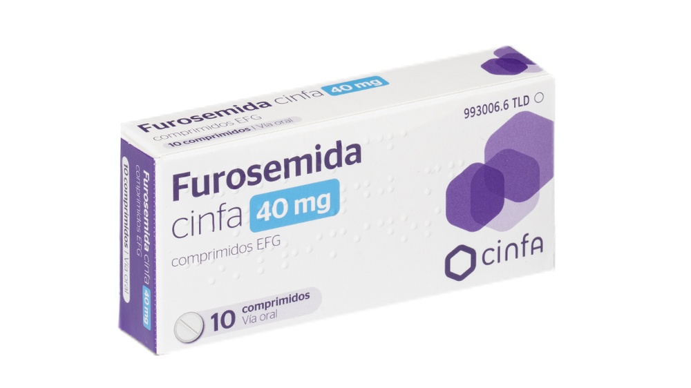 FUROSEMIDA CINFA 40 mg COMPRIMIDOS