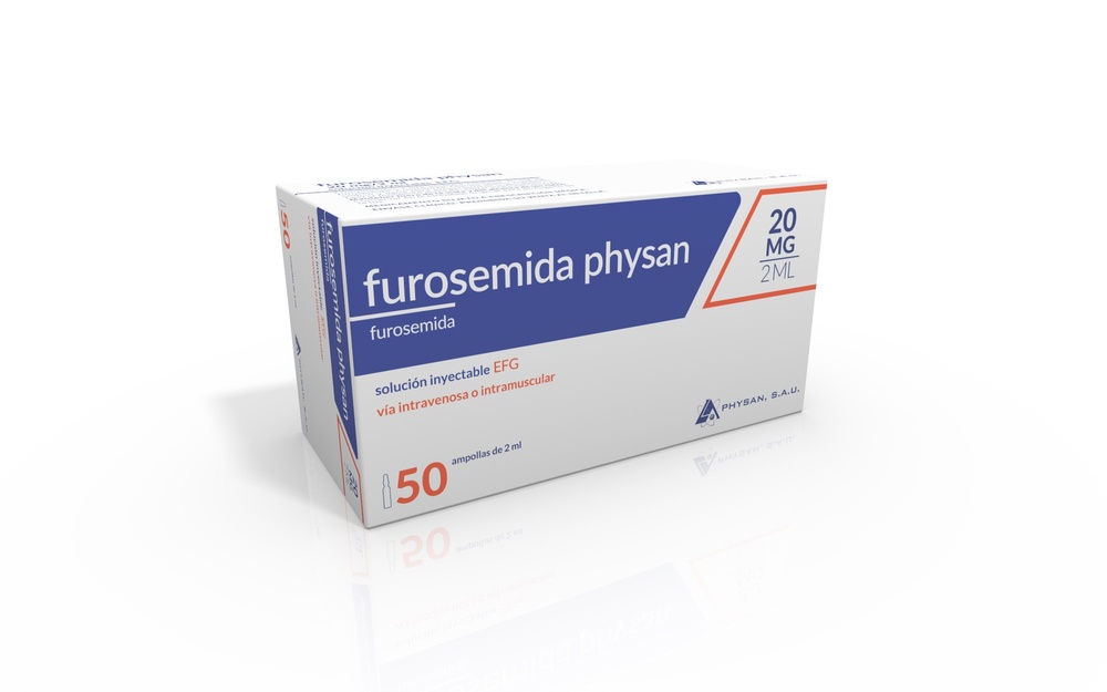 FUROSEMIDA PHYSAN 20mg/2ml SOLUÇÃO INJETÁVEL