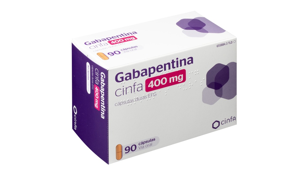 GABAPENTINA CINFA 400 mg CÁPSULAS DURAS