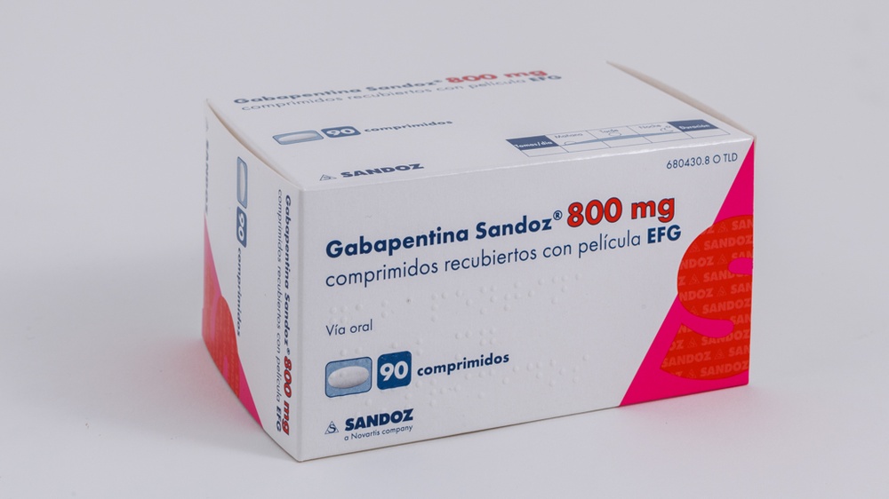 GABAPENTINA SANDOZ 800 mg COMPRIMIDOS REVESTIDOS POR PELÍCULA