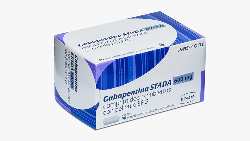 GABAPENTINA STADA 600 mg COMPRIMIDOS REVESTIDOS POR PELÍCULA