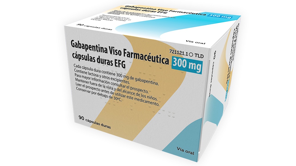 GABAPENTINA VISO FARMACEUTICA 300 mg CÁPSULAS DURAS