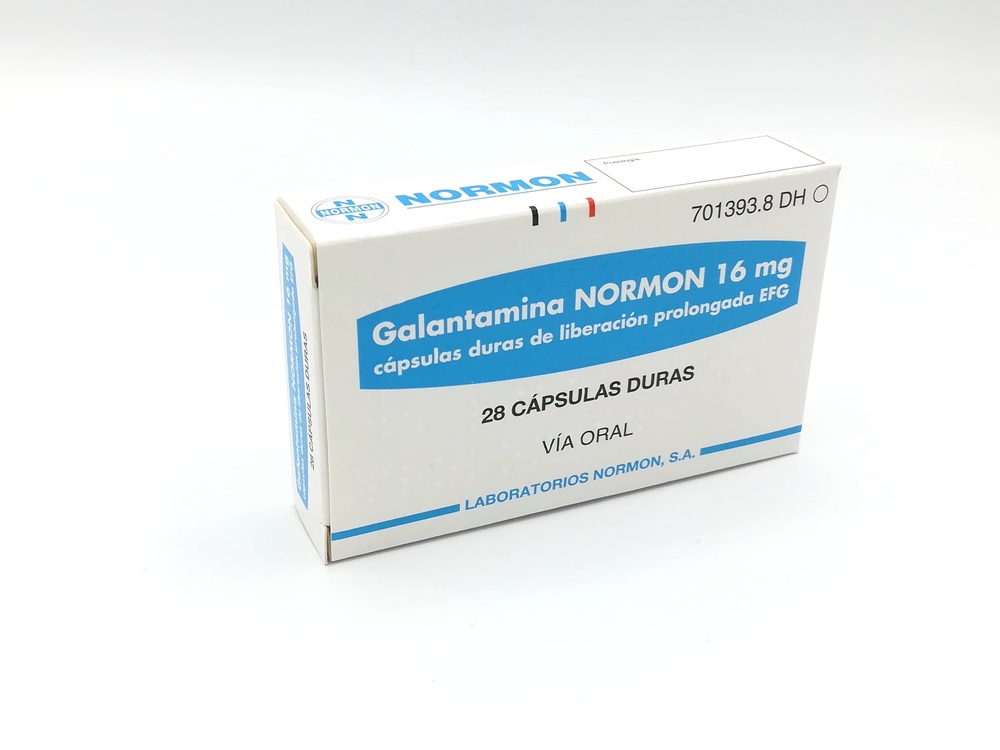 GALANTAMINA NORMON 16 mg CÁPSULAS DE LIBERTAÇÃO PROLONGADA DURAS