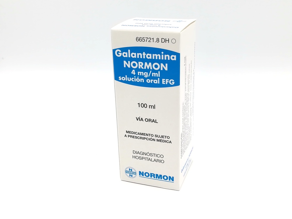 GALANTAMINA NORMON 4 mg/ml SOLUÇÃO ORAL