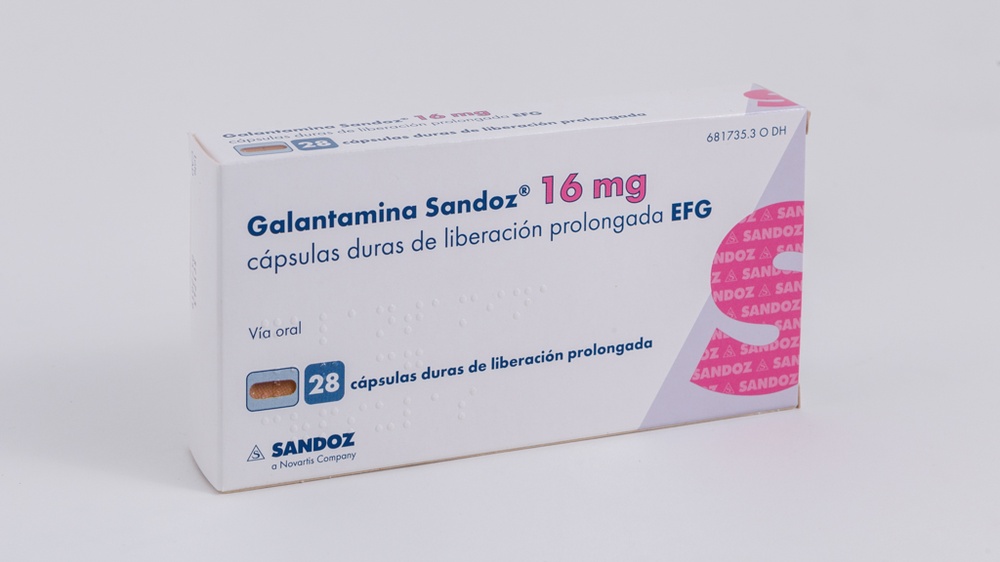 GALANTAMINA SANDOZ 16 mg CÁPSULAS DE LIBERTAÇÃO PROLONGADA DURAS