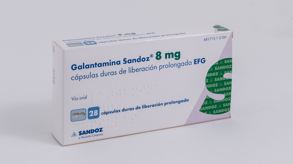 GALANTAMINA SANDOZ 8 mg CÁPSULAS DE LIBERTAÇÃO PROLONGADA DURAS
