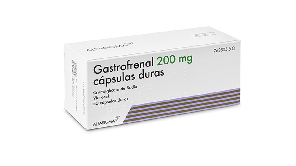 GASTROFRENAL 200 mg CÁPSULAS DURAS