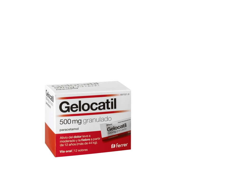 GELOCATIL 500 mg GRÂNULOS