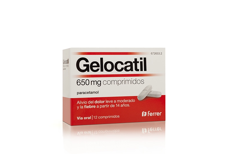 GELOCATIL 650 mg COMPRIMIDOS