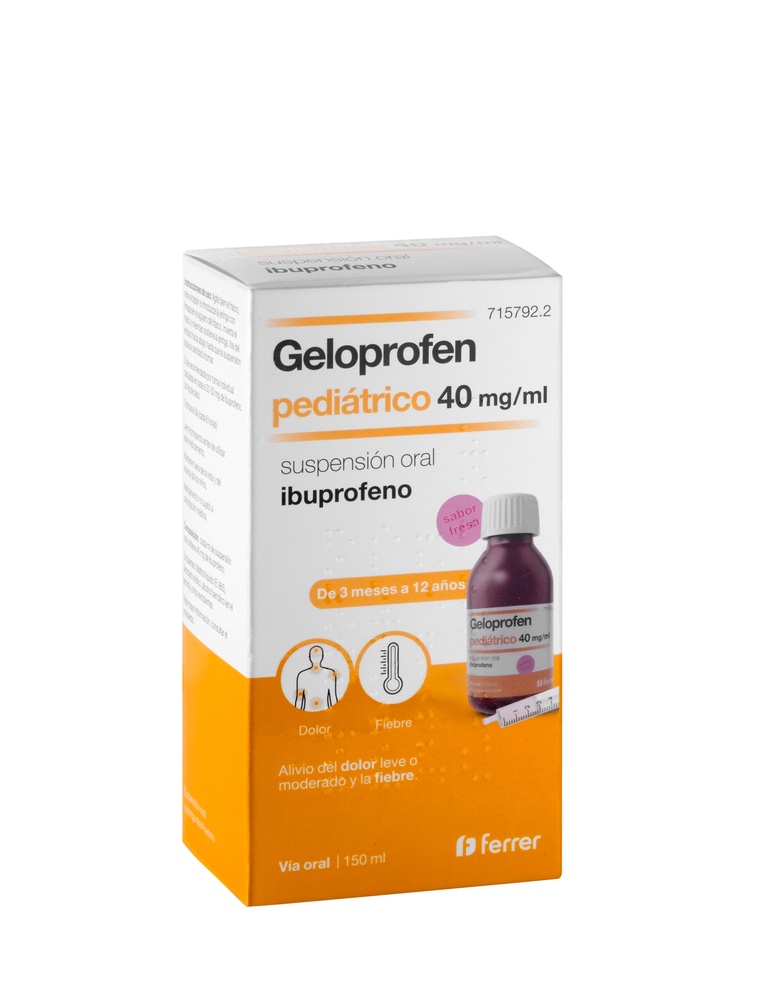 GELOPROFEN PEDIÁTRICO 40 mg/ml SUSPENSÃO ORAL
