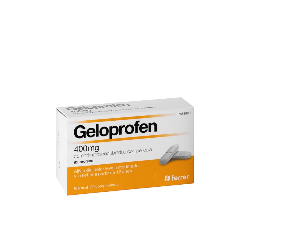 GELOPROFEN 400 mg COMPRIMIDOS REVESTIDOS POR PELÍCULA