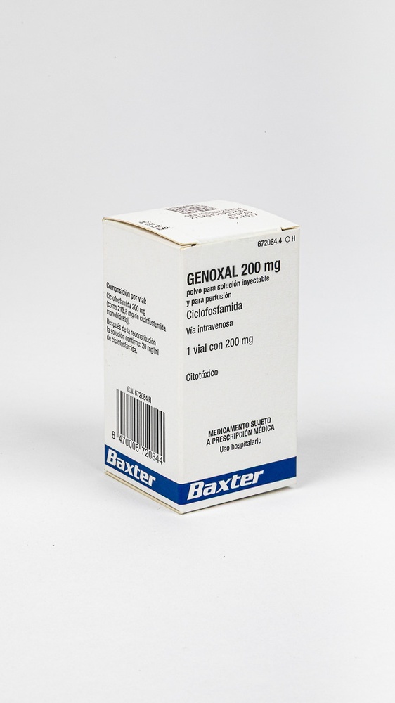 GENOXAL 200 mg PÓ PARA SOLUÇÃO INJETÁVEL E PARA PERFUSÃO