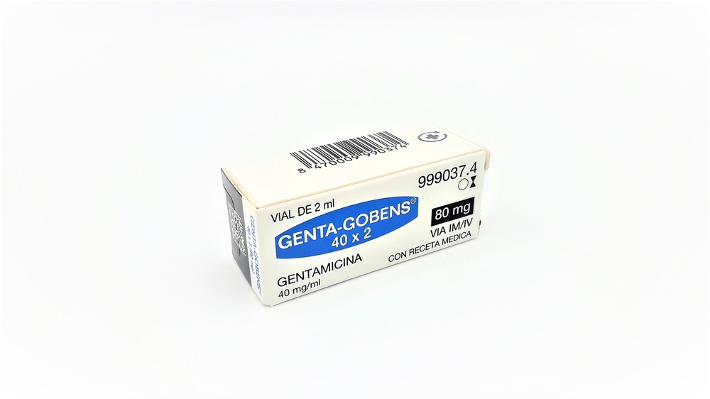 GENTA GOBENS 40 mg/ml SOLUÇÃO INJETÁVEL E PARA PERFUSÃO