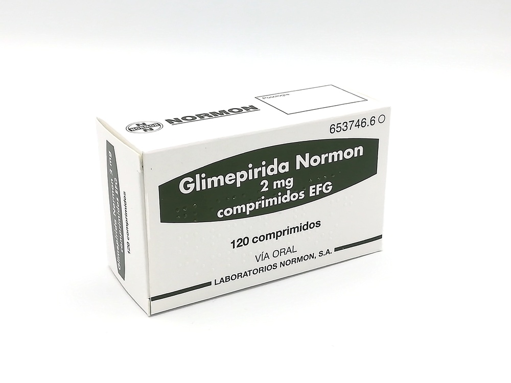 GLIMEPIRIDA NORMON 2 mg COMPRIMIDOS