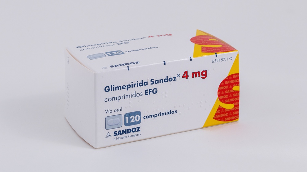 GLIMEPIRIDA SANDOZ 4 mg COMPRIMIDOS